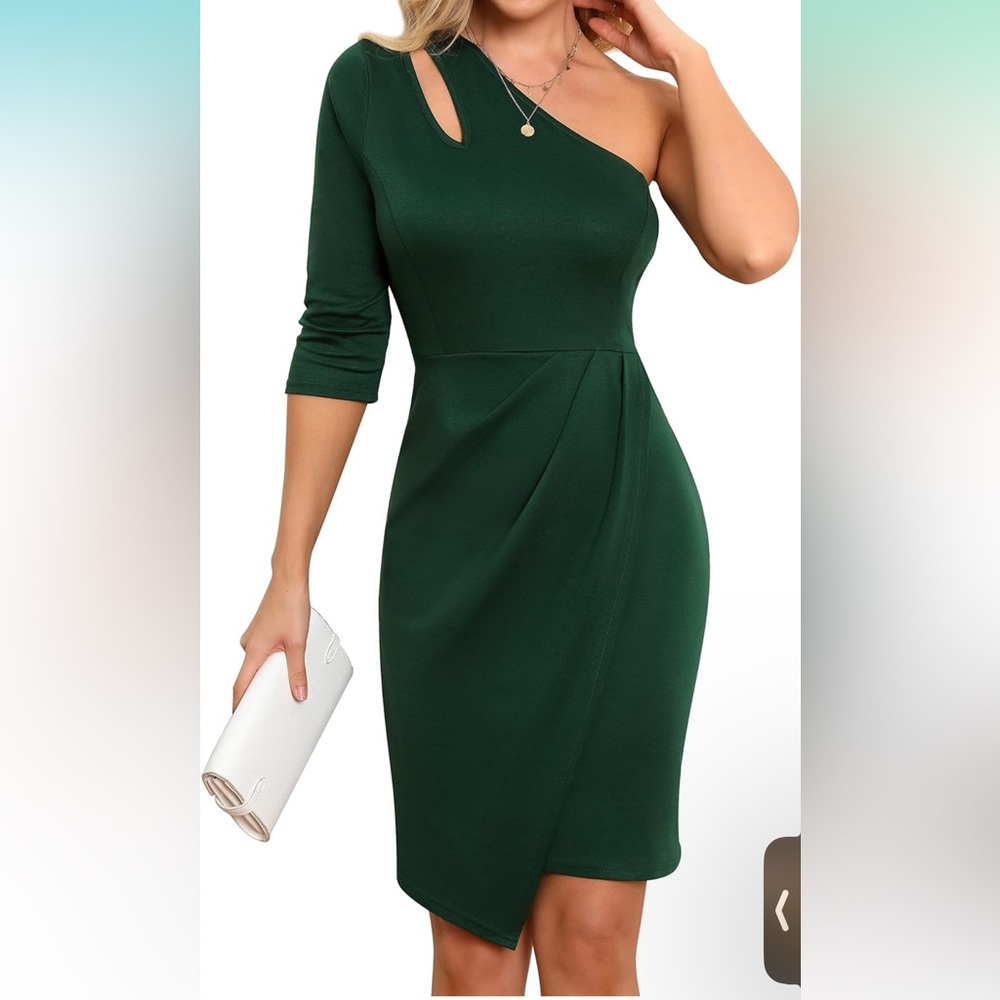 Women’s One Shoulder Mini Dress S